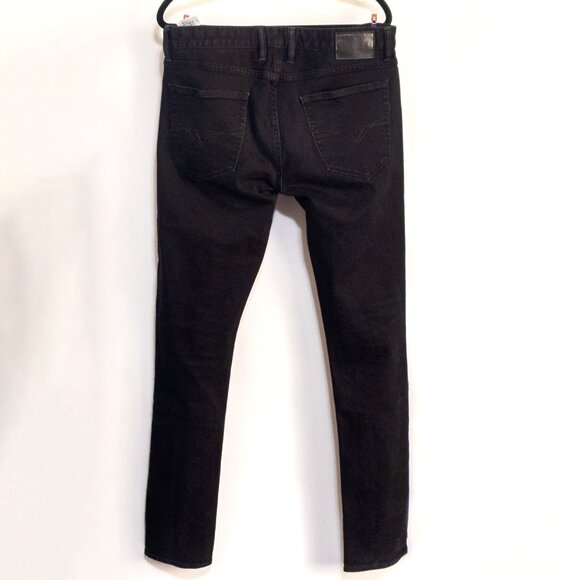 GUESS Black Jeans Size 34 x 34 Slim Tapered Denim Women's Casual Neutral Classic - Picture 2 of 9